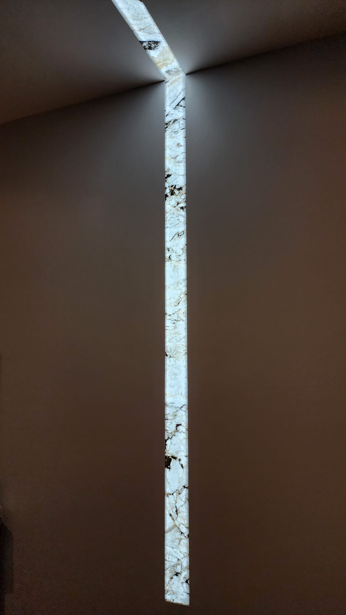 Finished, lit OnyxEon panel